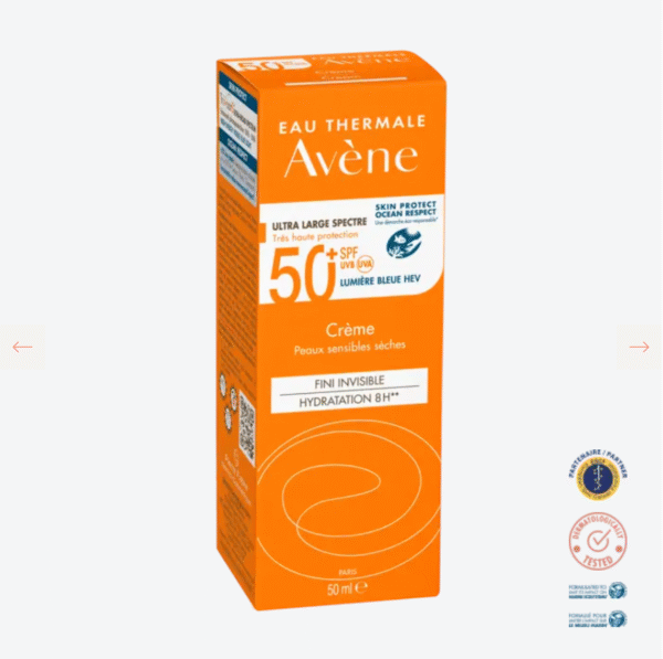 Protector Solar Avene Alta Protección Ultra Fluid Ultra Mat SPF50 50ml - Imagen 2