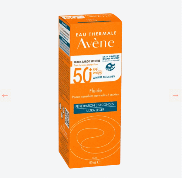 Protector solar matificante ultra fluido SPF 50+ Avène – 50 ml - Imagen 2