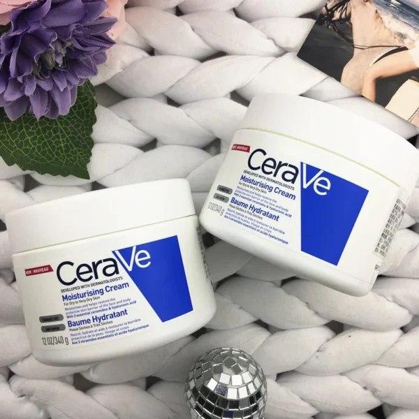 CeraVe Moisturising Cream 340 g – Hidratación profunda para rostro y cuerpo - Imagen 2
