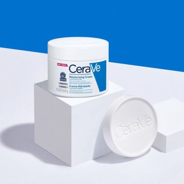 CeraVe Moisturising Cream 340 g – Hidratación profunda para rostro y cuerpo - Imagen 3