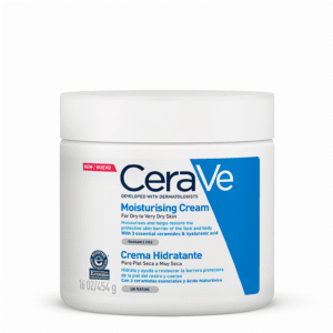CeraVe Moisturising Cream 454 g – Hidratación intensiva para rostro y cuerpo