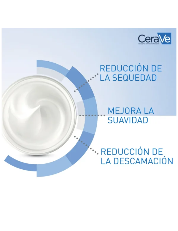 CeraVe Moisturising Cream 454 g – Hidratación intensiva para rostro y cuerpo - Imagen 3